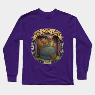 Bear Honey Lager Long Sleeve T-Shirt